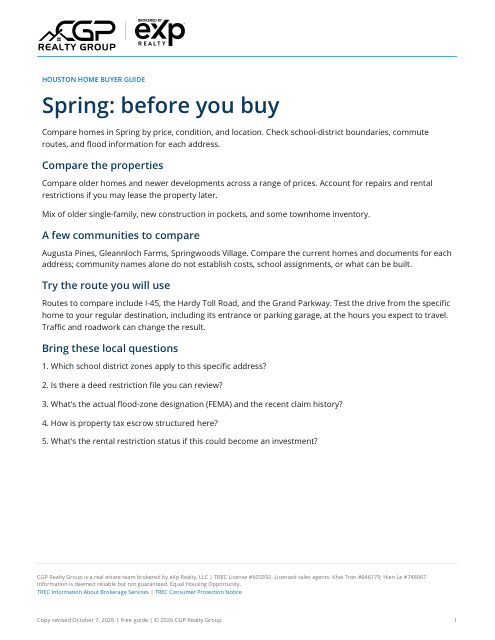 Actual first page of the Spring workbook